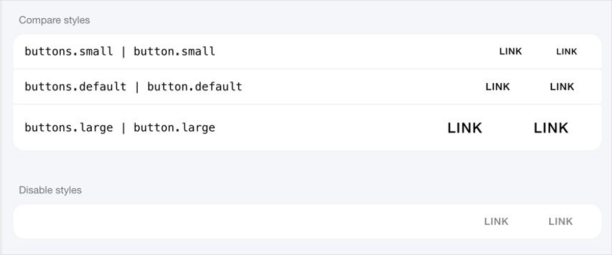 Button sizes and states with ionic-theme-md3